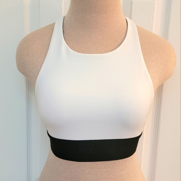Koral Other - 2/$50 Koral White Black Trim Sports Bra Small?